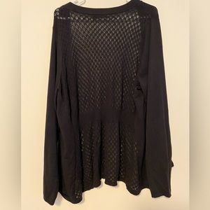 Maurices black cardigan